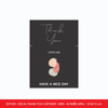  EDTV02 - Decal Thank You chữ nhật - Đen - In nhiều màu - 10.5x7.5 cm [50 cái/pack] 