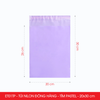  ET01TP - Túi nilon đóng hàng - Tím Pastel - 20x30cm 
