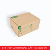  E12 - 15x10x10 cm - Combo 20 thùng hộp carton cao cấp 