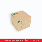  E1 - 12x12x10 cm - Combo 20 thùng hộp carton cao cấp 