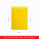  ET3V - Túi/Pack Nilon giao hàng - Vàng - 52x38 cm 