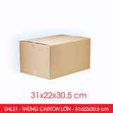  EHL21 - 31x22x30.5 cm - Combo 10 Thùng Carton Size Lớn 