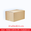  EHL21 - 31x22x30.5 cm - Thùng Carton Size Lớn 