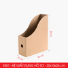  ES01 - Bộ 5 kệ hồ sơ, Kệ giấy đựng hồ sơ - 26x10x30 cm 