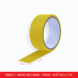  EBKS1V - Băng keo Simili - Vàng - Khổ 5cm x 7m - 6 cuộn/cây 
