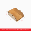  EKCG3 - Combo 5 khay giấy chất cao tầng - Nâu - 30x20x15 cm 