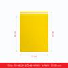  ET0V - Túi/Pack Nilon giao hàng - Vàng - 30x17 cm 