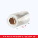  EPE1B - Màng co PE trong - Khổ 10cm x 0.36kg 