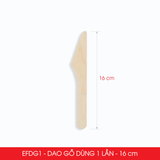  EFDG1 - Combo 100 dao gỗ dùng 1 lần - 16 cm 
