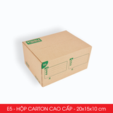 E5 - 20x15x10 cm - Combo 20 thùng hộp carton cao cấp 