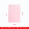  ET1HP - Túi nilon đóng hàng - Hồng Pastel - 25x35cm 