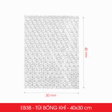  EB3B - 40x30 cm - Combo 25 Túi Bóng Khí - Màng Xốp Hơi 