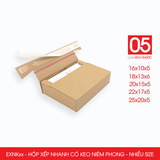  EXNKx - Hộp xếp nhanh dán keo niêm phong - Nhiều size 