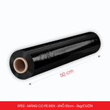  EPE2 - Màng Co PE Đen - 50cmx3kg (lõi 0.3 kg) 