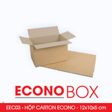  EEC03 - 12x10x5 cm - Combo 20 Hộp Carton Siêu Tiết Kiệm ECONO 