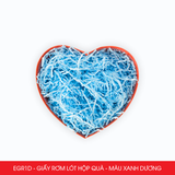  EGR1D - Giấy rơm lót hộp quà - Màu xanh dương - [50g/ túi] 