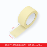  EBKG7V - Băng keo giấy khổ 4.8cm x 10m 