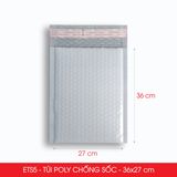  ETS5 - 36x27 cm - Combo 25 Túi Poly Lót Bóng Khí 