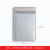  ETS1 - 18x16 cm - Combo 25 Túi Poly Bọc Bóng Khí 