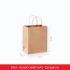  ETG1 - 22x16x8 cm - Túi Giấy Kraft Màu Nâu 
