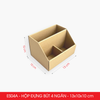  ES04A - HỘP ĐỰNG BÚT ĐA NĂNG 4 NGĂN BẰNG GIẤY CARTON 