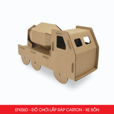  EFK06D - Xe bồn lắp ráp bằng carton - 20x8x11 cm 