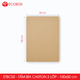  ETBCx - Tấm Bìa Carton - Nhiều size 