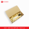  EC01 - 19x7x7 cm - Combo 25 thùng hộp carton - Hộp cao trơn đóng hàng 