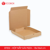  EPZ02 - Hộp nắp gài pizza - 18x18x4 cm 