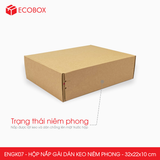  ENGK07 - 32x22x10cm - Combo 20 hộp nắp gài hông keo niêm phong 