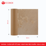  EHP2NS - 0.3x50m - CUỘN GIẤY SACK KRAFT TỔ ONG CHỐNG SỐC THAY THẾ BÓNG KHÍ XỐP HƠI ĐÓNG HÀNG 