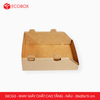  EKCG3 - Combo 5 khay giấy chất cao tầng - Nâu - 30x20x15 cm 