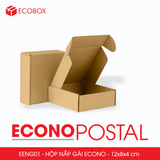  EENG01 - Hộp nắp gài hông ECONO - 12x8x4 cm 