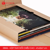  EBM6 - 41x32x7cm - HỘP CARTON THAY ĐỔI CHIỀU CAO 