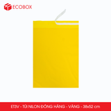  ET3V - Túi/Pack Nilon giao hàng - Vàng - 52x38 cm 