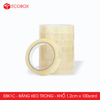  EBK1C - Băng keo trong - Khổ 1.2cm x 100yard 