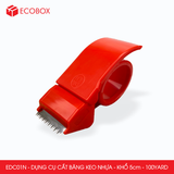  EDC01N - Dao cắt băng keo nhựa 100 yard - Khổ 5cm 