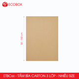  ETBCx - Tấm Bìa Carton - Nhiều size 