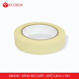  EBKG4V - Băng keo giấy khổ 2.4cm x 10m 