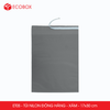  ET0S - 17x30 cm [100 túi/pack] - Túi nilon tiết kiệm gói hàng - Xám 