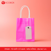  ETG6H - 20x14x7 cm - Túi giấy có quai màu hồng 