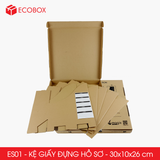  ES01 - Bộ 5 kệ hồ sơ, Kệ giấy đựng hồ sơ - 26x10x30 cm 