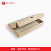  ED4 - 35x25x3 cm - Combo 25 hộp carton dẹt nắp gài 