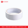  EBK6C - Băng keo 2 mặt trắng - Khổ 4,8cm x 8m 
