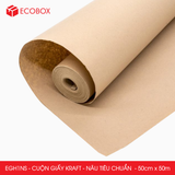  EGH1NS - 50cm x 50m - Cuộn giấy Kraft nâu tiêu chuẩn 