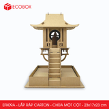  EFK09x - Mô hình lắp ráp bằng carton - Địa danh Việt Nam - Nhiều mẫu 