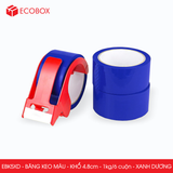  EBK5XD - Băng keo màu - Xanh dương - Khổ 4.8cm - 6 cuộn/ 1kg/ cây 