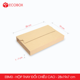  EBM3 - 28x19x7cm - Combo 20 hộp thay đổi chiều cao 