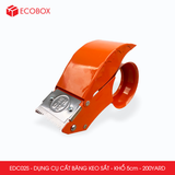  EDC02S - Dao cắt băng keo sắt 200 yard - Khổ 5cm 