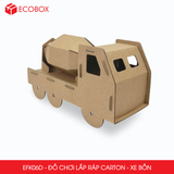  EFK06D - Xe bồn lắp ráp bằng carton - 20x8x11 cm 